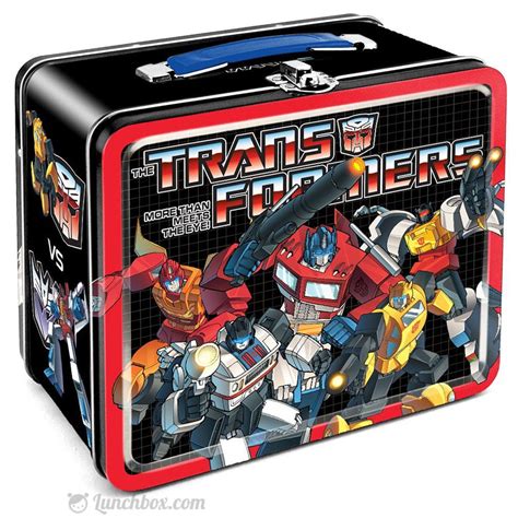 vintage transformers metal lunch box|transformers lunch bag.